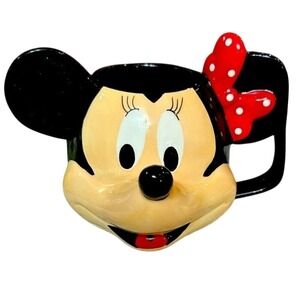 Disney Minnie Mouse 13oz Ceramic Figural Head Mug